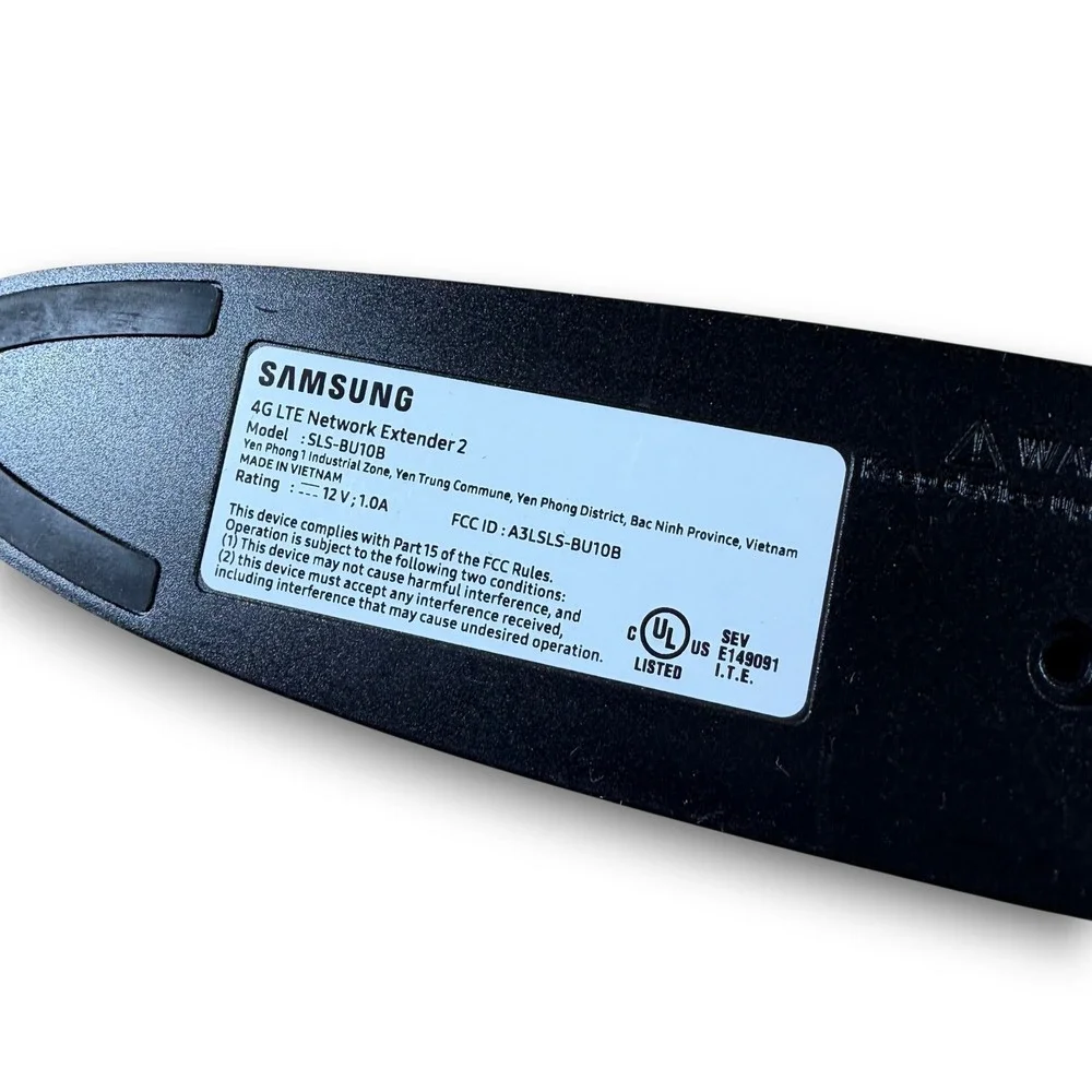 Samsung Verizon 4G LTE Network Extender 2 SLS-BU10B Black GPS Signal Booster